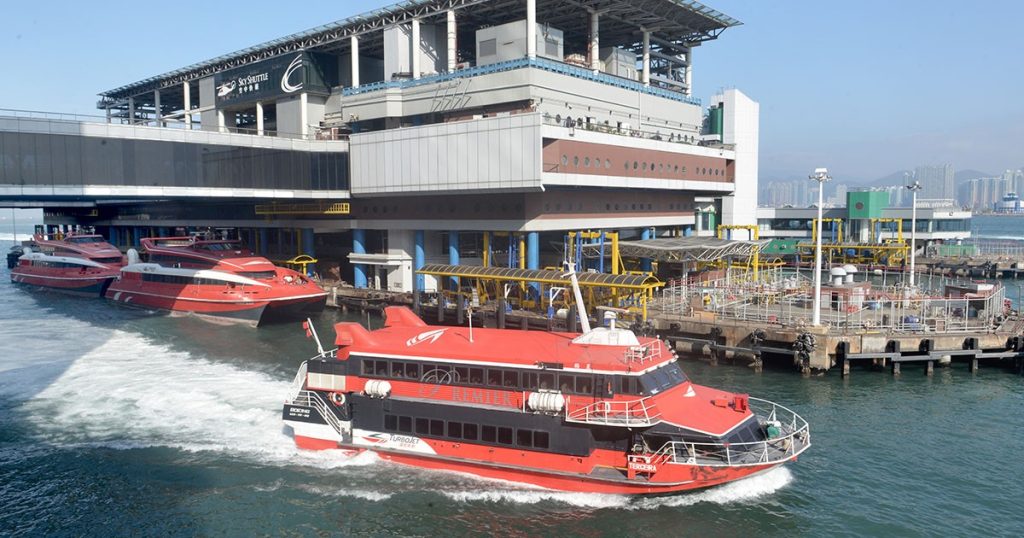香港上環港澳客輪碼頭