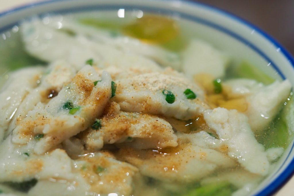 香港生菜魚肉湯